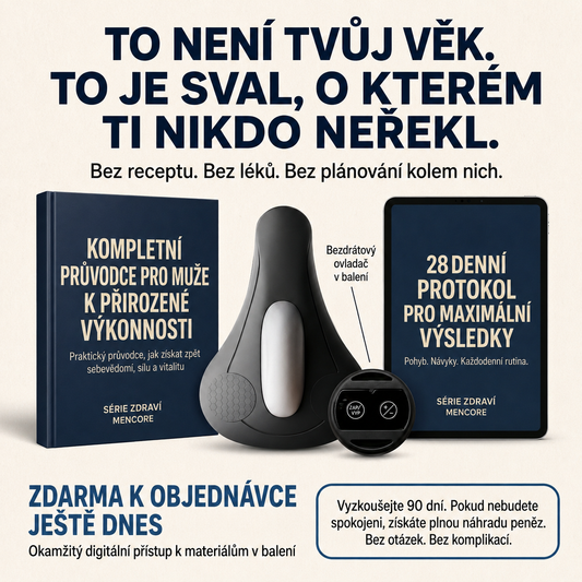 MenCore - Pomůcka pro muže pro zvýšení výkonu a kontrolu