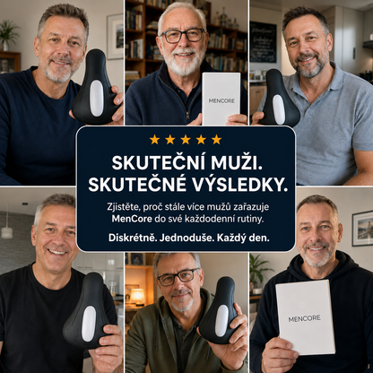 MenCore - Pomůcka pro muže pro zvýšení výkonu a kontrolu